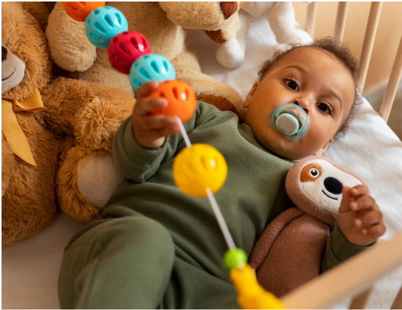 games to play with 5 month RATTLE AND ROLL